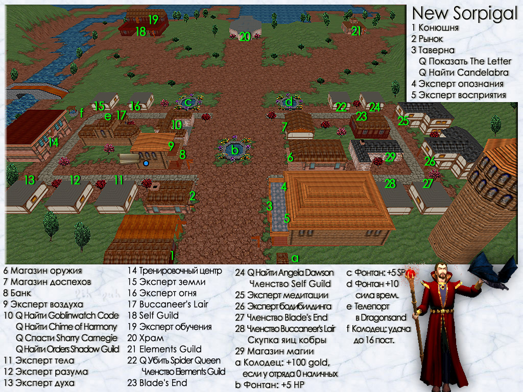 MIGHT AND MAGIC VI. ����� New Sorpigal.