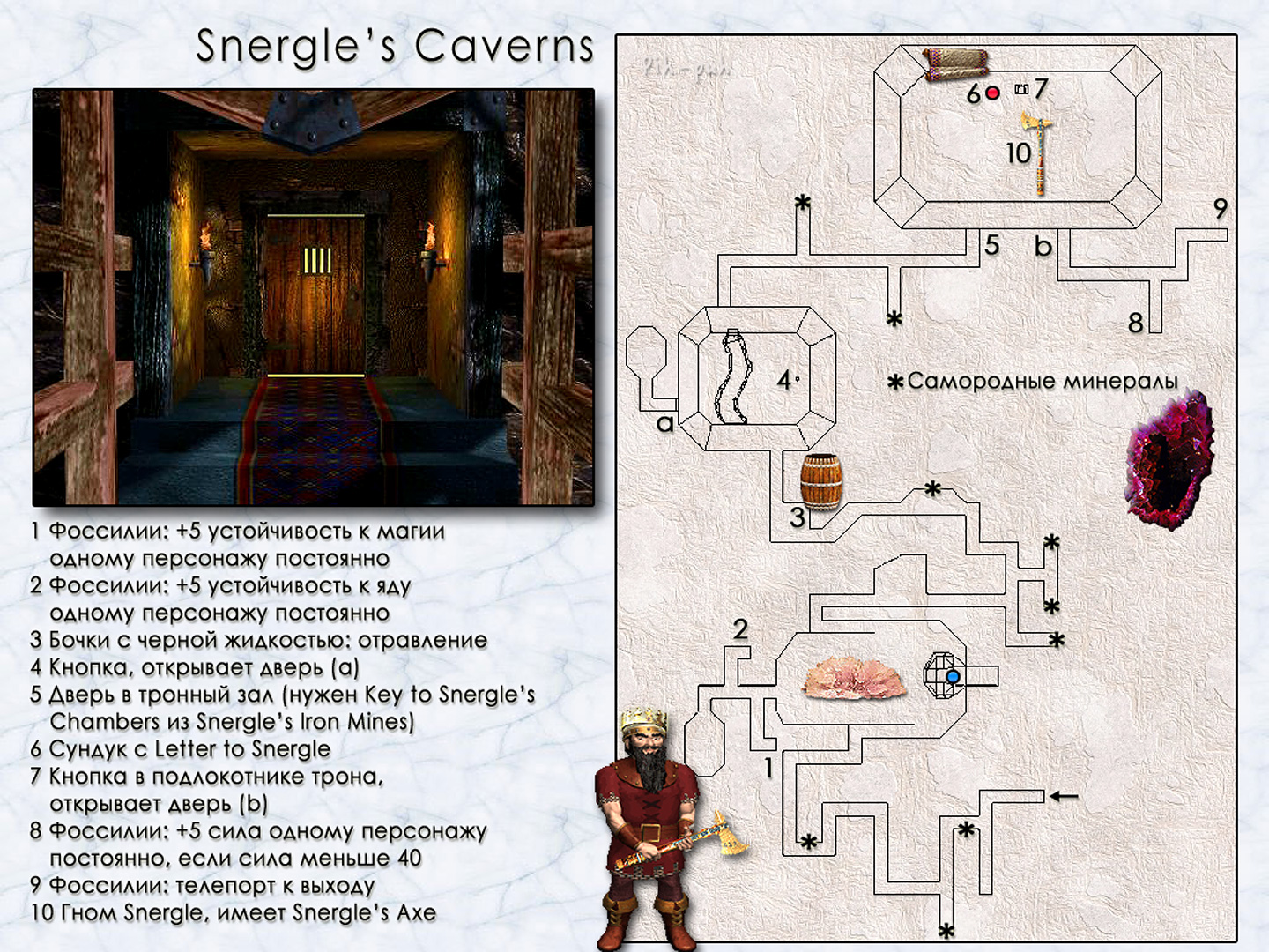 MIGHT AND MAGIC VI. ��������. ����� Snergle's Caverns.