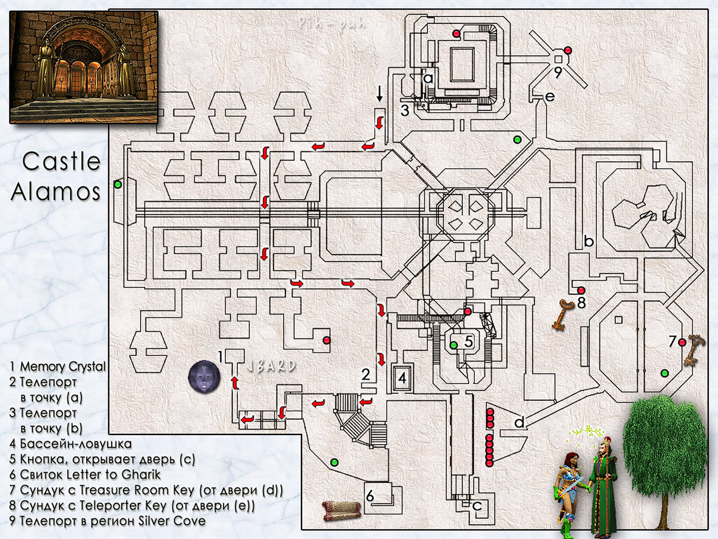 MIGHT AND MAGIC VI. ��������. ����� Castle Alamos.