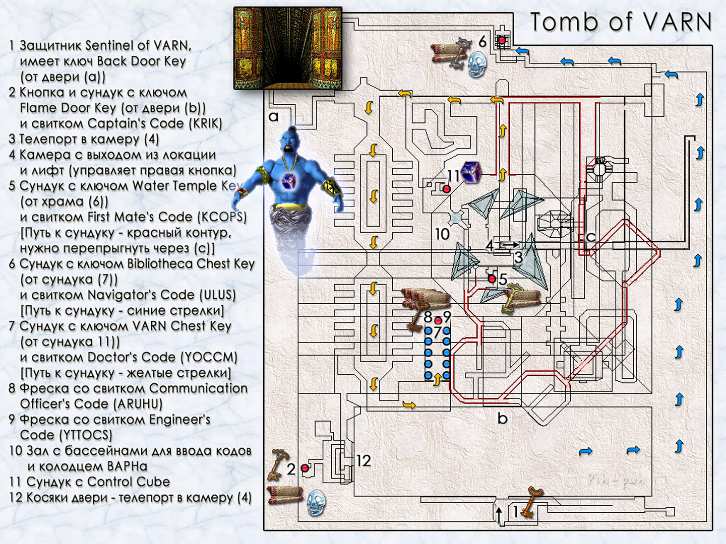 MIGHT AND MAGIC VI. ��������. ����� Tomb of VARN.