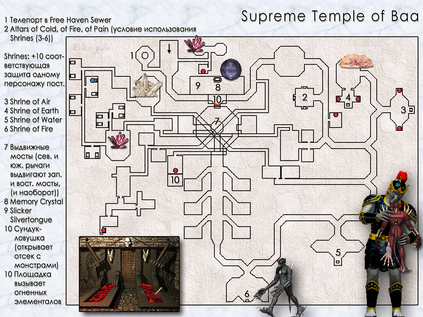 MIGHT AND MAGIC VI. ��������. ����� Supreme Temple of Baa.