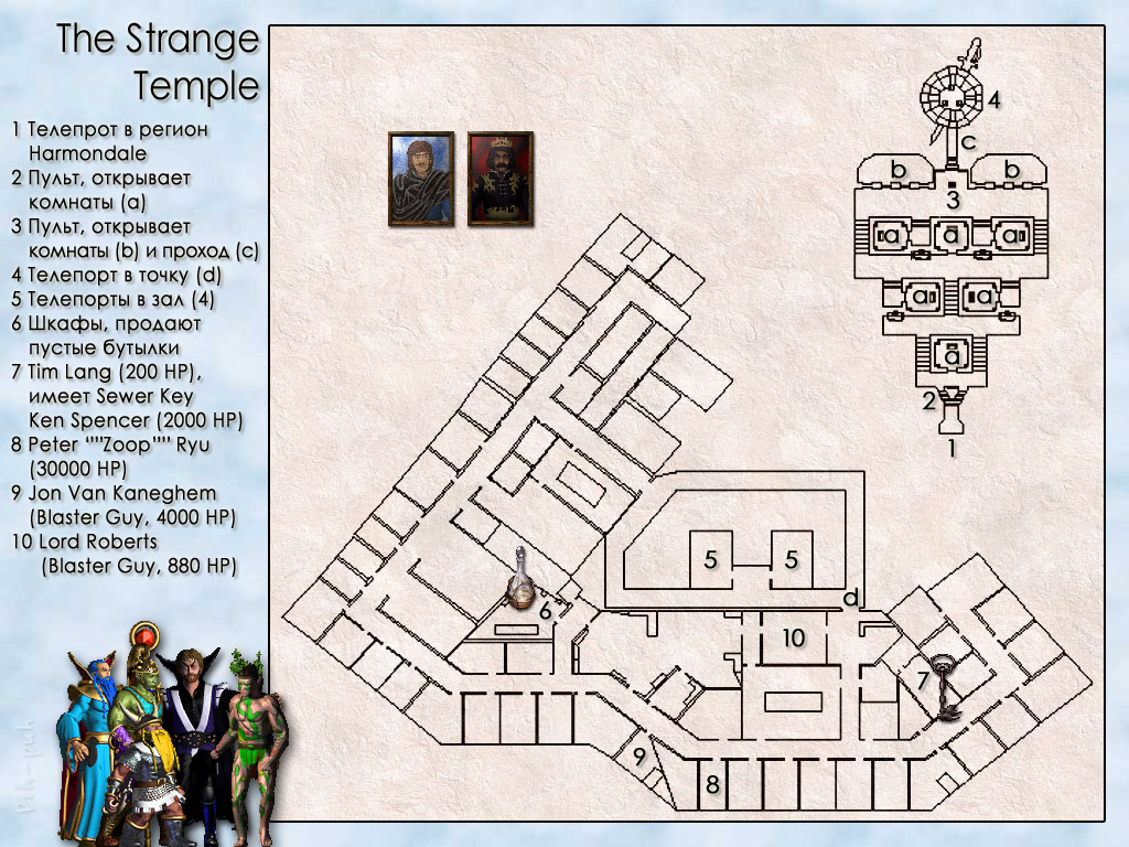MIGHT AND MAGIC VII. ����� The Strange Temple.
