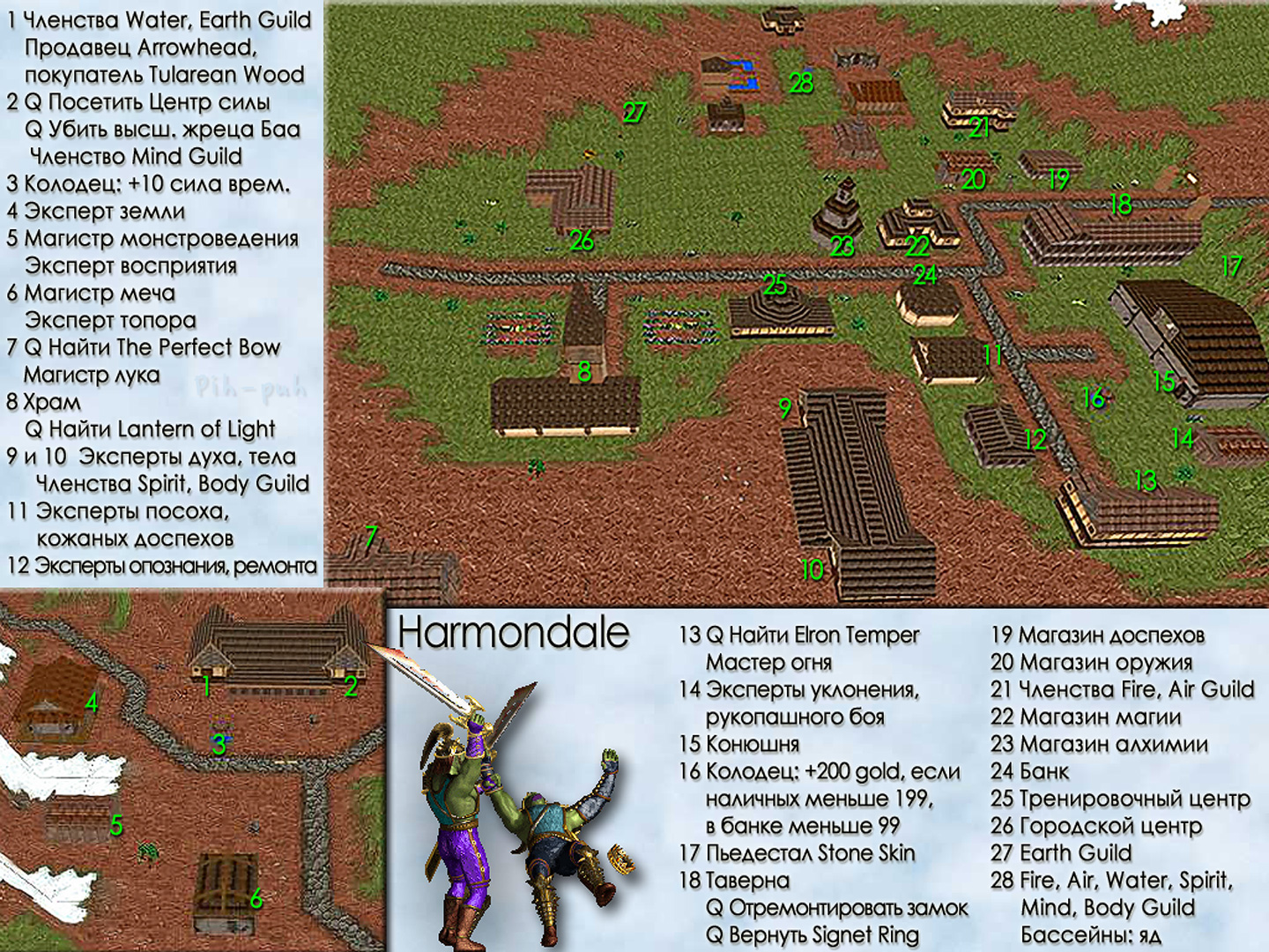 MIGHT AND MAGIC VII. ����� Harmondale (����� � �������).
