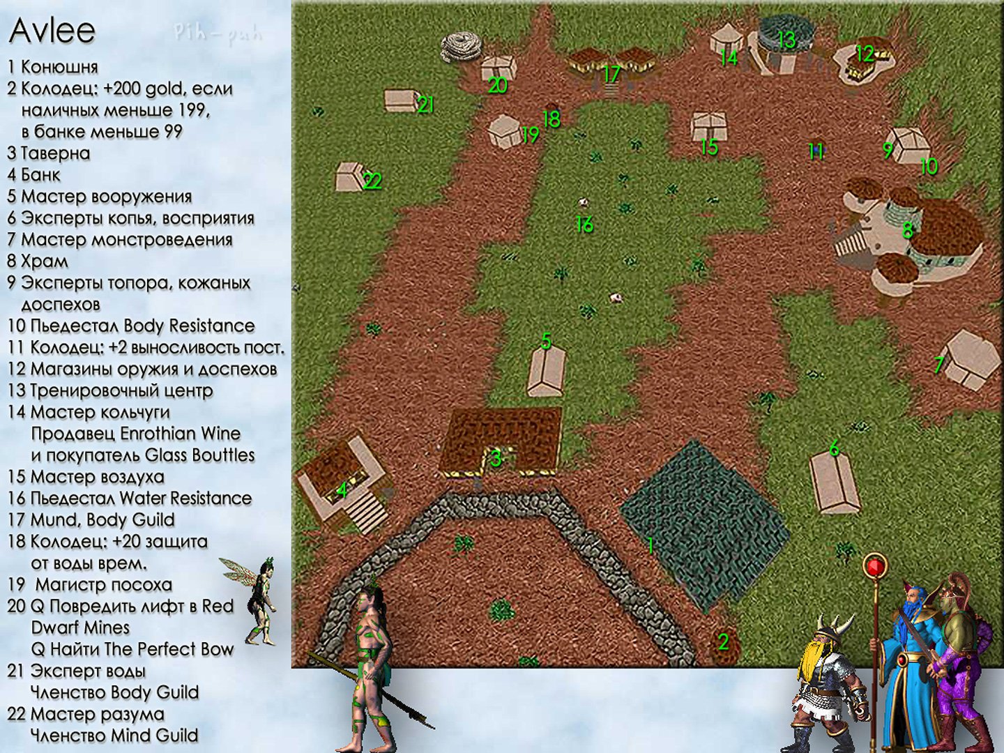 MIGHT AND MAGIC VII. ����� Avlee (�������).